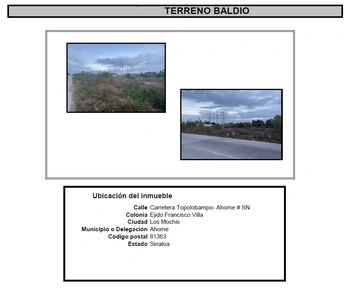 14_2271 | TERRENO CARRETERA TOPOLOBAMPO | HeroSuite.io Oficial